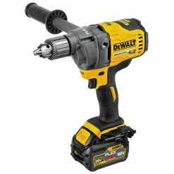 DeWALT DCD130T1 60V FLEXVOLT 1/2 Inch 6.0Ah E-Clutch Mixer/Drill Kit Tools & Equipment