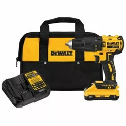 DeWALT DCD778L1 20V MAX Cordless Compact Brushless Hammerdrill Driver Kit Tools & Equipment