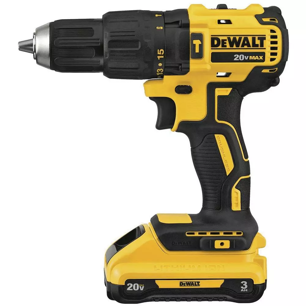 DeWALT DCD778L1 20V MAX Cordless Compact Brushless Hammerdrill Driver Kit Tools & Equipment 4 DeWALT DCD778L1 20V MAX Cordless Compact Brushless Hammerdrill Driver Kit Tools & Equipment