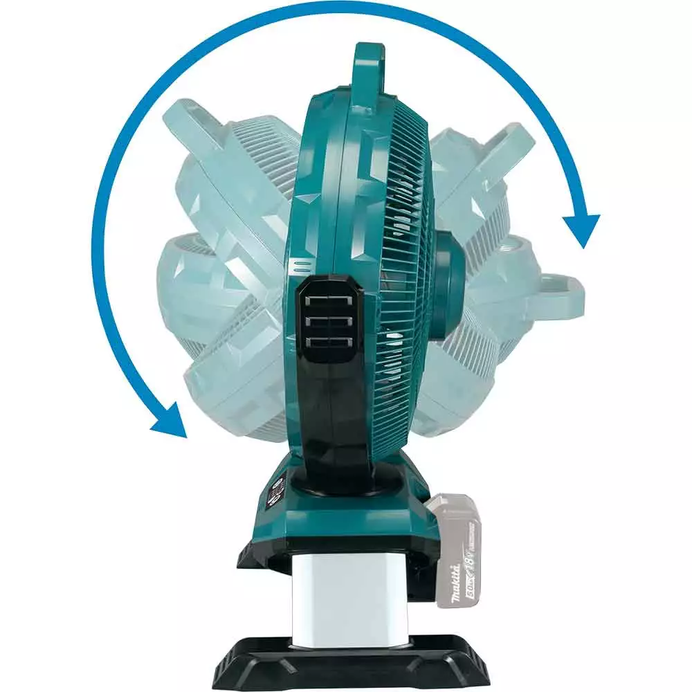 Makita DCF301Z 18V LXT 13" Lithium-Ion Cordless Three Speed Fan - Bare Tool Tools & Equipment 10 Makita DCF301Z 18V LXT 13" Lithium-Ion Cordless Three Speed Fan - Bare Tool Tools & Equipment