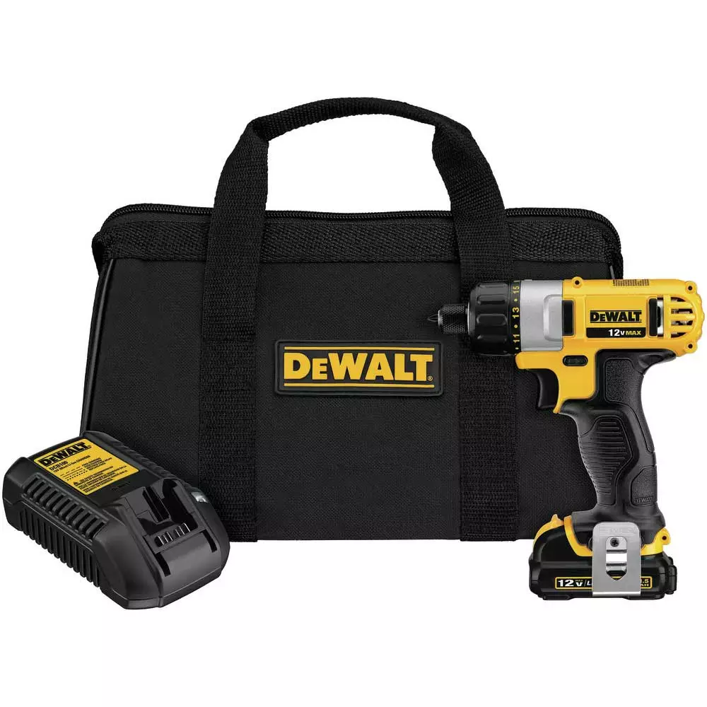 DeWALT DCF610S1 12V MAX 1/4" Cordless Compact Lightweight Screwdriver Kit 3 DeWALT DCF610S1 12V MAX 1/4" Cordless Compact Lightweight Screwdriver Kit