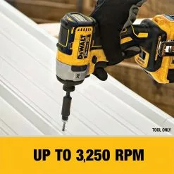 DeWALT DCF887B 20V 1/4-Inch 3-Speed Brushless Impact Driver, - Bare Tool Tools & Equipment