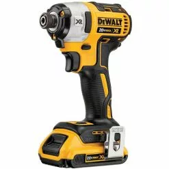 DeWALT DCF887P1 20V MAX XR 1/4" 3 Speed Cordless Lightweight Impact Driver Kit Tools & Equipment