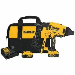 Tools & Equipment DeWALT DCFS950P2 20V MAX XR 9 GA Brushless Cordless Fencing Stapler Kit
