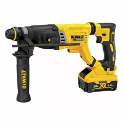 DeWALT DCH263R2 20V 1-1/8 Inch SDS-Plus D-Handle Rotary Hammer Kit Tools & Equipment 8 DeWALT DCH263R2 20V 1-1/8 Inch SDS-Plus D-Handle Rotary Hammer Kit Tools & Equipment