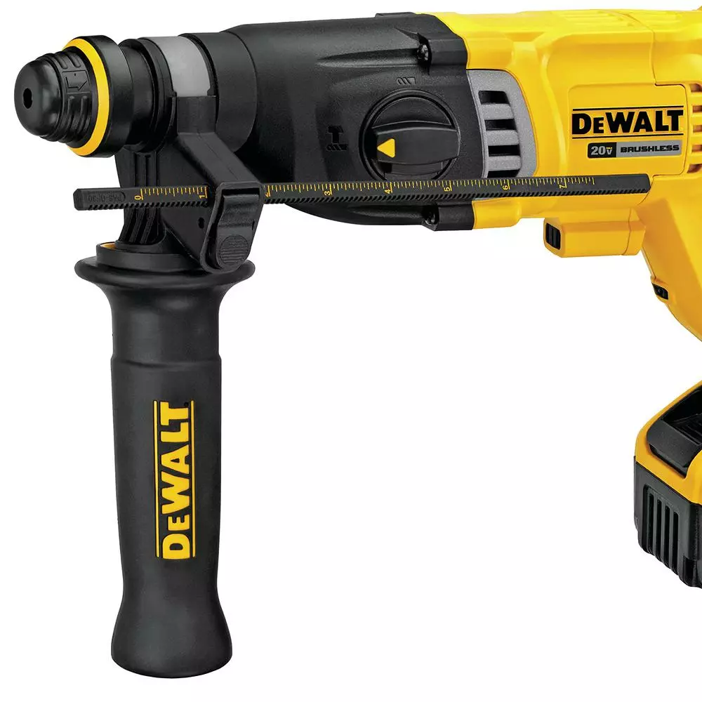 DeWALT DCH263R2 20V 1-1/8 Inch SDS-Plus D-Handle Rotary Hammer Kit Tools & Equipment 5 DeWALT DCH263R2 20V 1-1/8 Inch SDS-Plus D-Handle Rotary Hammer Kit Tools & Equipment