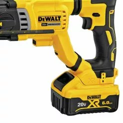 DeWALT DCH263R2 20V 1-1/8 Inch SDS-Plus D-Handle Rotary Hammer Kit Tools & Equipment 10 DeWALT DCH263R2 20V 1-1/8 Inch SDS-Plus D-Handle Rotary Hammer Kit Tools & Equipment