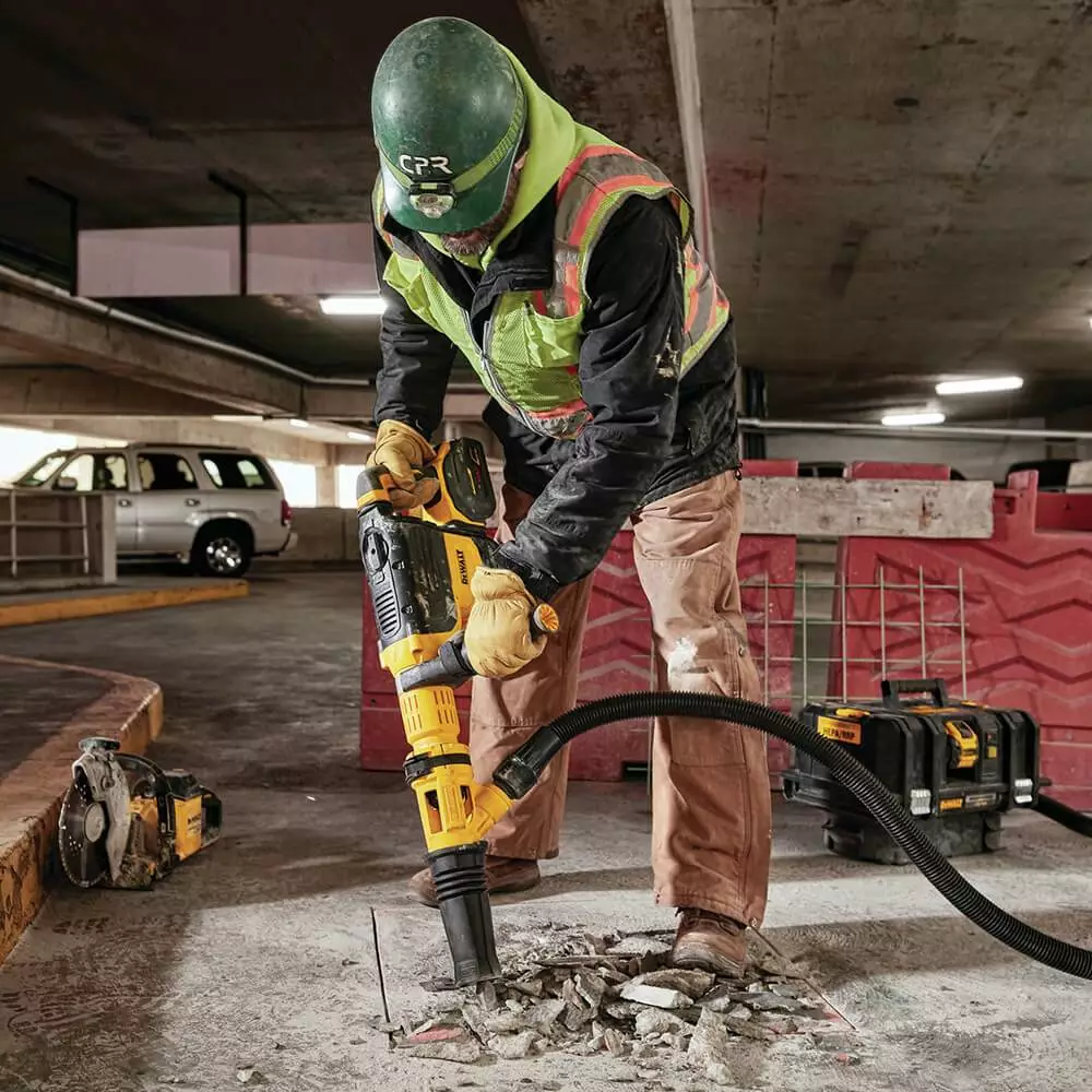 DeWALT DCH773Y2 60V FLEXVOLT 2 Inch SDS-Max Combination Hammer Kit 4 DeWALT DCH773Y2 60V FLEXVOLT 2 Inch SDS-Max Combination Hammer Kit