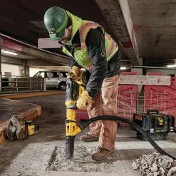 DeWALT DCH773Y2 60V FLEXVOLT 2 Inch SDS-Max Combination Hammer Kit 9 DeWALT DCH773Y2 60V FLEXVOLT 2 Inch SDS-Max Combination Hammer Kit