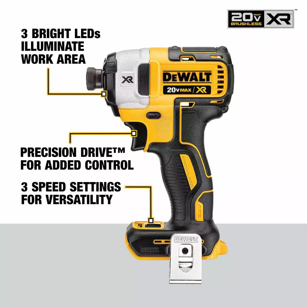 DeWALT DCK351M2 20V MAX Cordless 3 Tool Combo Kit W/ 2 - 4AH Battery / Charger 6 DeWALT DCK351M2 20V MAX Cordless 3 Tool Combo Kit W/ 2 - 4AH Battery / Charger