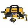 Tools & Equipment DeWALT DCK420D2 20V MAX Cordless Lithium-Ion 4-Tool Combo Kit
