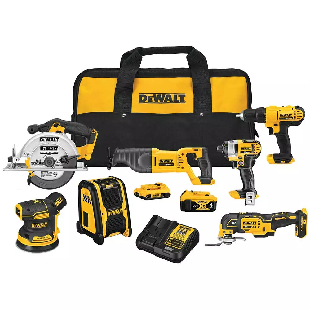 Tools & Equipment DeWALT DCK771D1M1 20V MAX Lithium-Ion Cordless 7-Tool Combo Kit 3 Tools & Equipment DeWALT DCK771D1M1 20V MAX Lithium-Ion Cordless 7-Tool Combo Kit