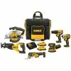 DeWALT DCKSS676D2 20V Brushless 6 Tool Combo Kit W/ 2 - 2.0AH Battery / Charger
