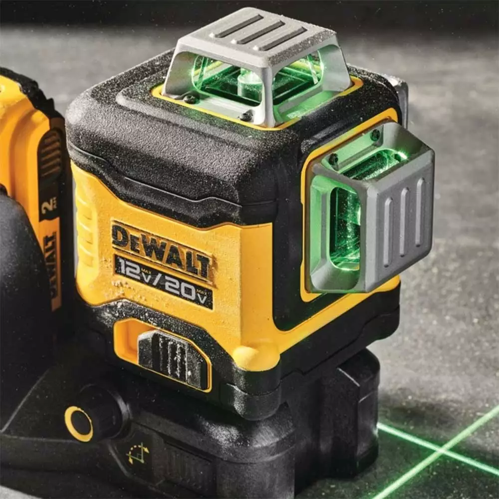 DeWALT DCLE34030GB 20V 3 X 360 Cordless Lithium-Ion Green Laser - Bare Tool Tools & Equipment 5 DeWALT DCLE34030GB 20V 3 X 360 Cordless Lithium-Ion Green Laser - Bare Tool Tools & Equipment