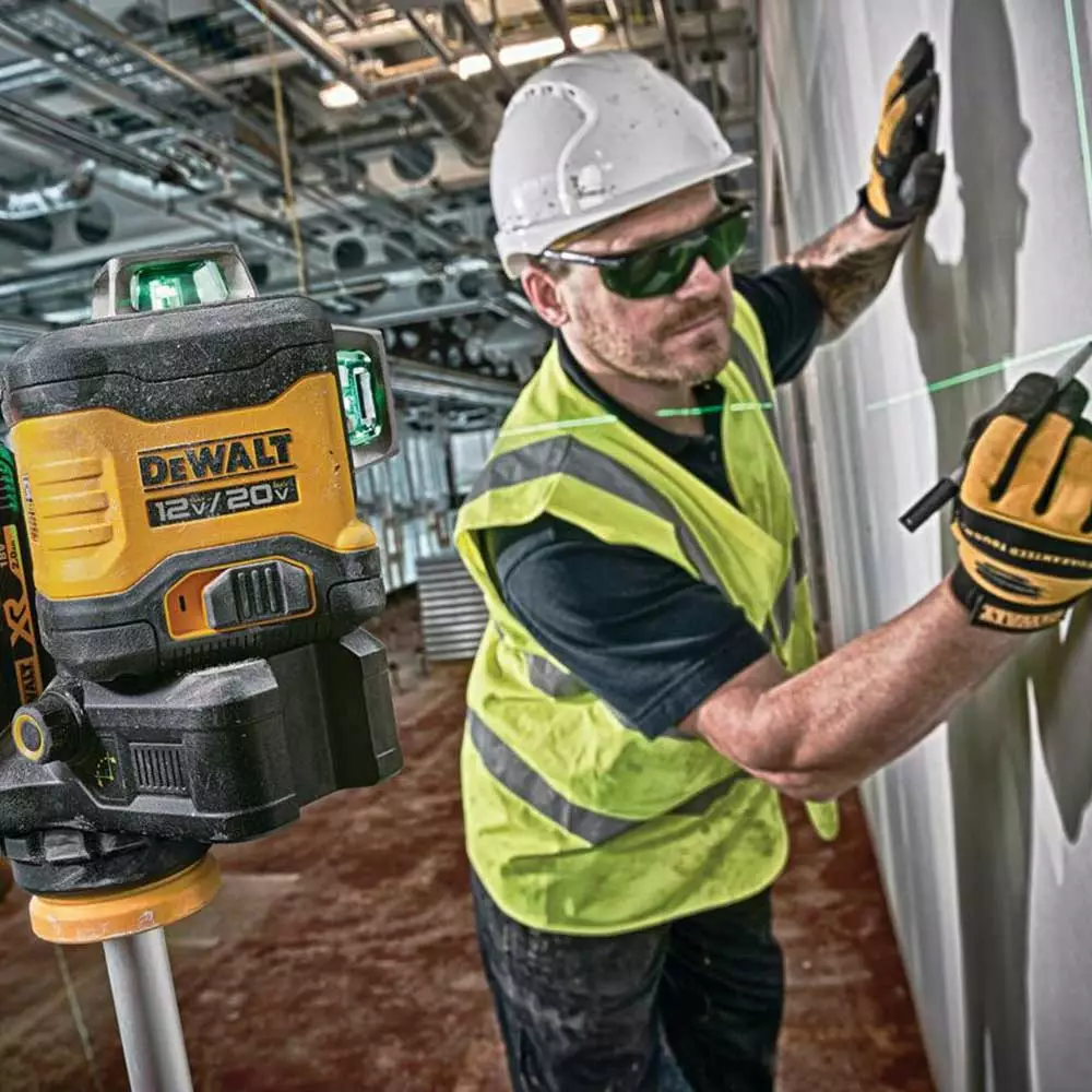 DeWALT DCLE34030GB 20V 3 X 360 Cordless Lithium-Ion Green Laser - Bare Tool Tools & Equipment 8 DeWALT DCLE34030GB 20V 3 X 360 Cordless Lithium-Ion Green Laser - Bare Tool Tools & Equipment