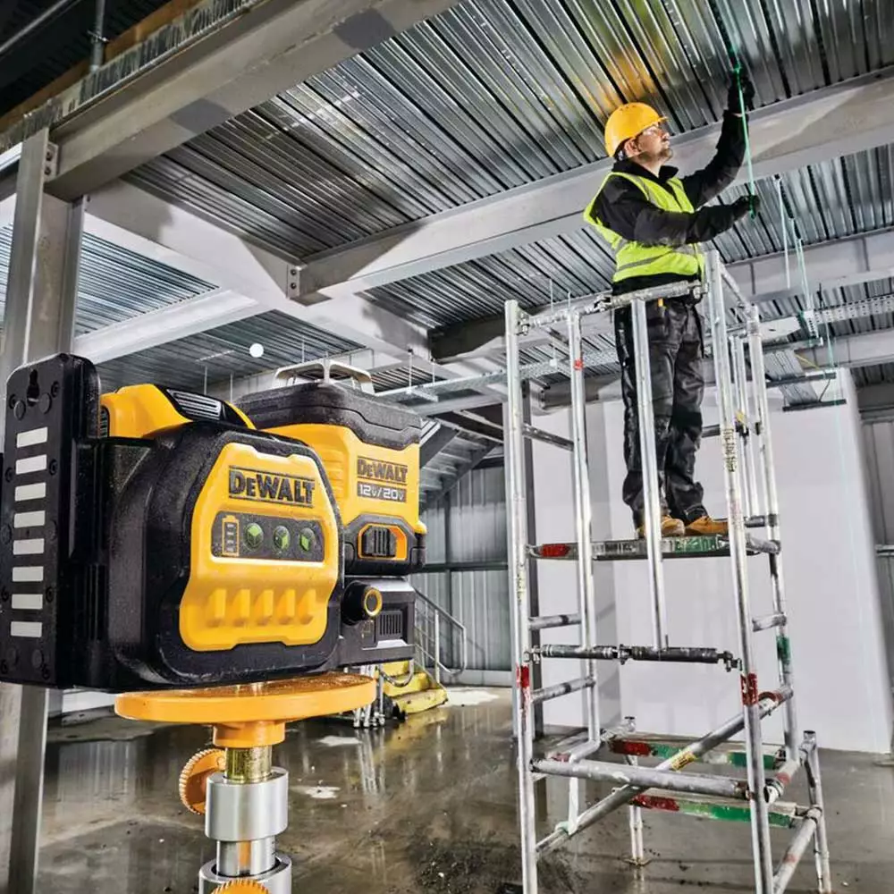 DeWALT DCLE34030GB 20V 3 X 360 Cordless Lithium-Ion Green Laser - Bare Tool Tools & Equipment 9 DeWALT DCLE34030GB 20V 3 X 360 Cordless Lithium-Ion Green Laser - Bare Tool Tools & Equipment