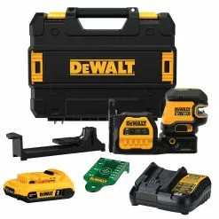 DeWALT DCLE34220G 20V MAX Cordless 2 Spot Green Line Laser Kit W/ Battery