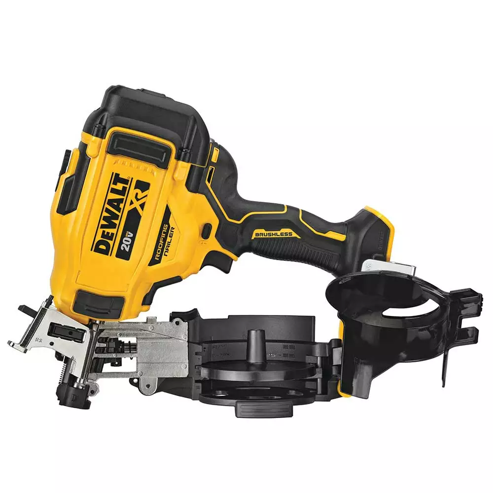 DeWALT DCN45RNB 20V MAX 15 Degree Cordless Coil Roofing Nailer Tools & Equipment 5 DeWALT DCN45RNB 20V MAX 15 Degree Cordless Coil Roofing Nailer Tools & Equipment