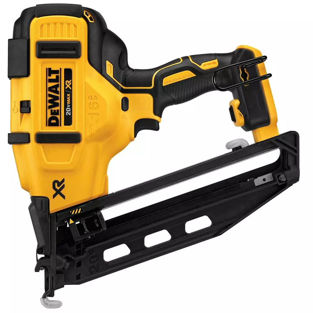 DeWALT DCN660B 20V MAX XR 16-Guage 2-1/2" Li-Ion Angled Finish Nailer -Bare Tool 3 DeWALT DCN660B 20V MAX XR 16-Guage 2-1/2" Li-Ion Angled Finish Nailer -Bare Tool