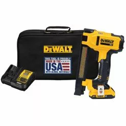DeWALT DCN701D1 20V 1 Inch Cordless Electrician Wire Stapler Kit