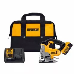 DeWALT DCS331M1 20V MAX Lithium-Ion Cordless Jig Saw Tool Kit