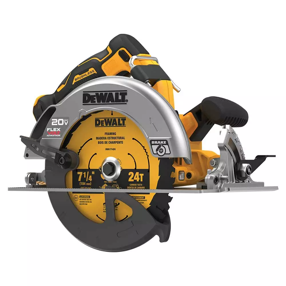 DeWALT DCS573B 20V MAX FLEXVOLT 7-1/4" Cordless Circular Saw - Bare Tool 4 DeWALT DCS573B 20V MAX FLEXVOLT 7-1/4" Cordless Circular Saw - Bare Tool