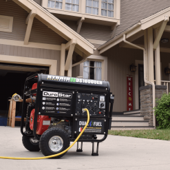 Dual Fuel Generators DuroStar DS10000EH 10,000W 439cc Dual Fuel Portable Generator W/ Electric Start
