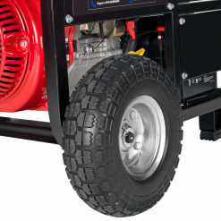 DuroStar DS10000E 10000-Watt 440cc Portable Gas Generator W/ Electric Start And Wheel Kit