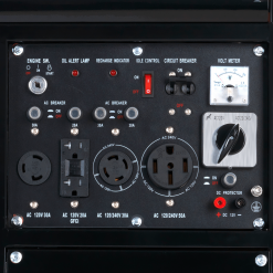 DuroStar DS10000E 10000-Watt 440cc Portable Gas Generator W/ Electric Start And Wheel Kit