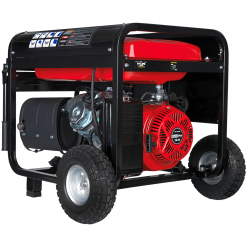 DuroStar DS10000E 10000-Watt 440cc Portable Gas Generator W/ Electric Start And Wheel Kit