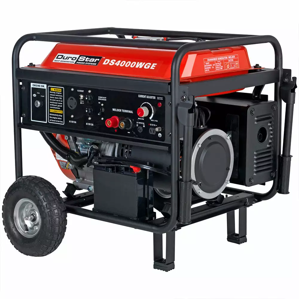 DuroStar DS4000WGE 4,000-Watt 210-Amp 120-Volt Portable Welding Generator 9 DuroStar DS4000WGE 4,000-Watt 210-Amp 120-Volt Portable Welding Generator