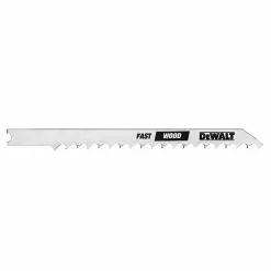 DeWALT DW3710H2 4'' 10 TPI U Shank Fine Cutting Wood Jig Saw Blades - 5 PK Tools & Equipment