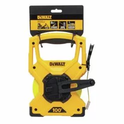 Tools & Equipment DeWALT DWHT34039 1/2 Inch X 100 Foot Double Sided Fiberglass Long Tape Measure 7 Tools & Equipment DeWALT DWHT34039 1/2 Inch X 100 Foot Double Sided Fiberglass Long Tape Measure