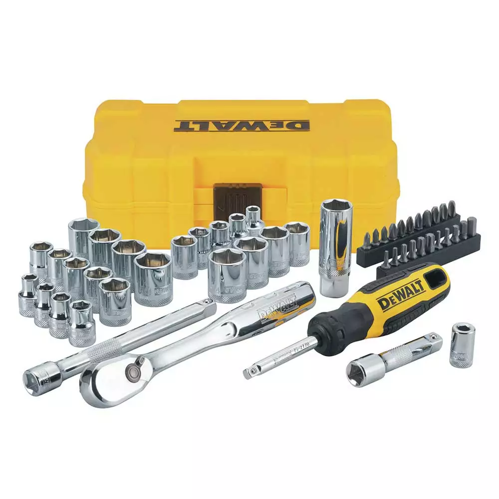 Hand Tools DeWALT DWMT81611T 3/8’’ Mechanics Nano Bit Tool Set, Polished Chrome (50 PC) 3 Hand Tools DeWALT DWMT81611T 3/8’’ Mechanics Nano Bit Tool Set, Polished Chrome (50 PC)