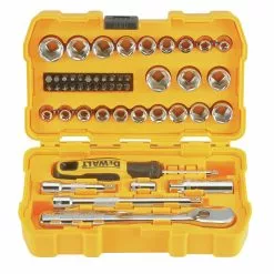 Hand Tools DeWALT DWMT81611T 3/8’’ Mechanics Nano Bit Tool Set, Polished Chrome (50 PC) 11 Hand Tools DeWALT DWMT81611T 3/8’’ Mechanics Nano Bit Tool Set, Polished Chrome (50 PC)