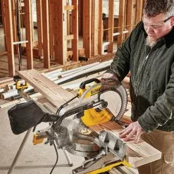 DeWALT DWS715 120V 12 Inch 15 Amp Electric Single Bevel Compound Miter Saw Tools & Equipment