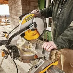 DeWALT DWS715 120V 12 Inch 15 Amp Electric Single Bevel Compound Miter Saw Tools & Equipment 12 DeWALT DWS715 120V 12 Inch 15 Amp Electric Single Bevel Compound Miter Saw Tools & Equipment