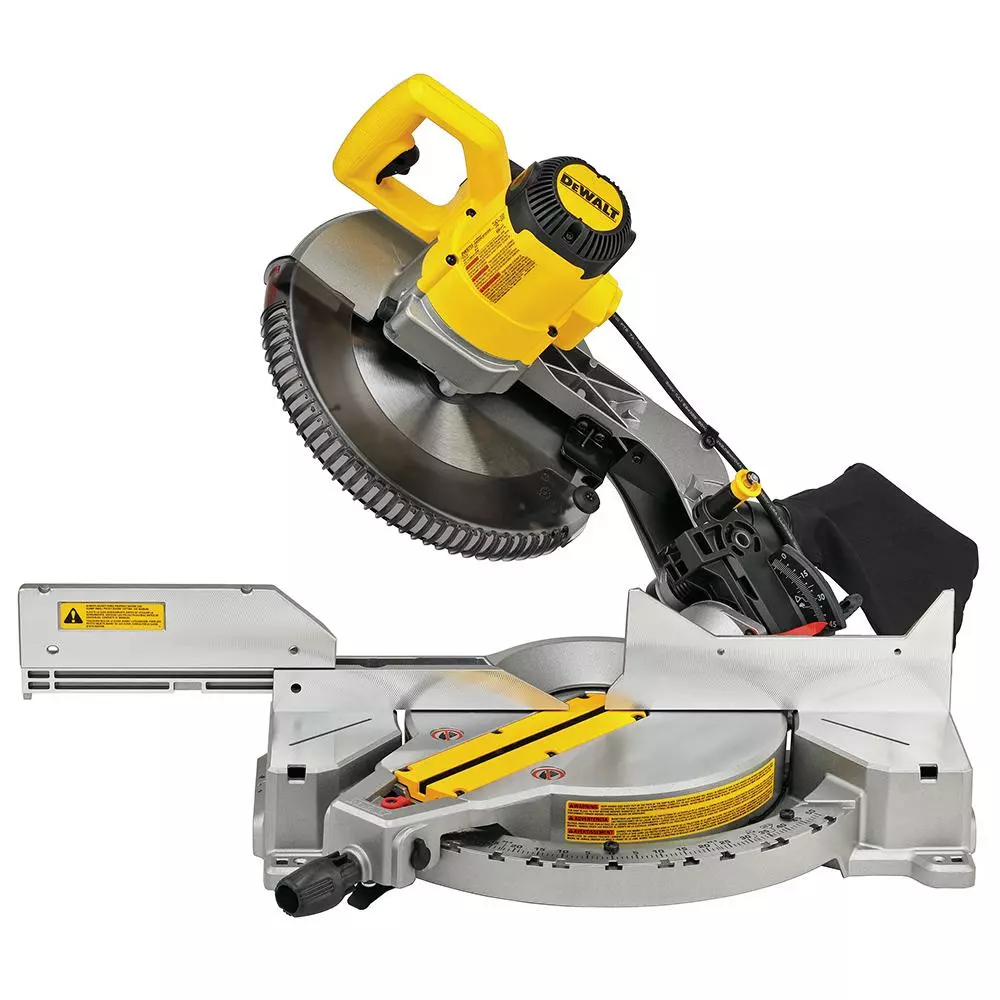 DeWALT DWS715 120V 12 Inch 15 Amp Electric Single Bevel Compound Miter Saw Tools & Equipment 9 DeWALT DWS715 120V 12 Inch 15 Amp Electric Single Bevel Compound Miter Saw Tools & Equipment
