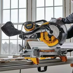DeWALT DWS716XPS 12 Inch 15 Amp Compound Double Bevel Miter Saw Kit Tools & Equipment