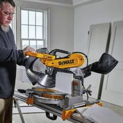 DeWALT DWS716XPS 12 Inch 15 Amp Compound Double Bevel Miter Saw Kit Tools & Equipment