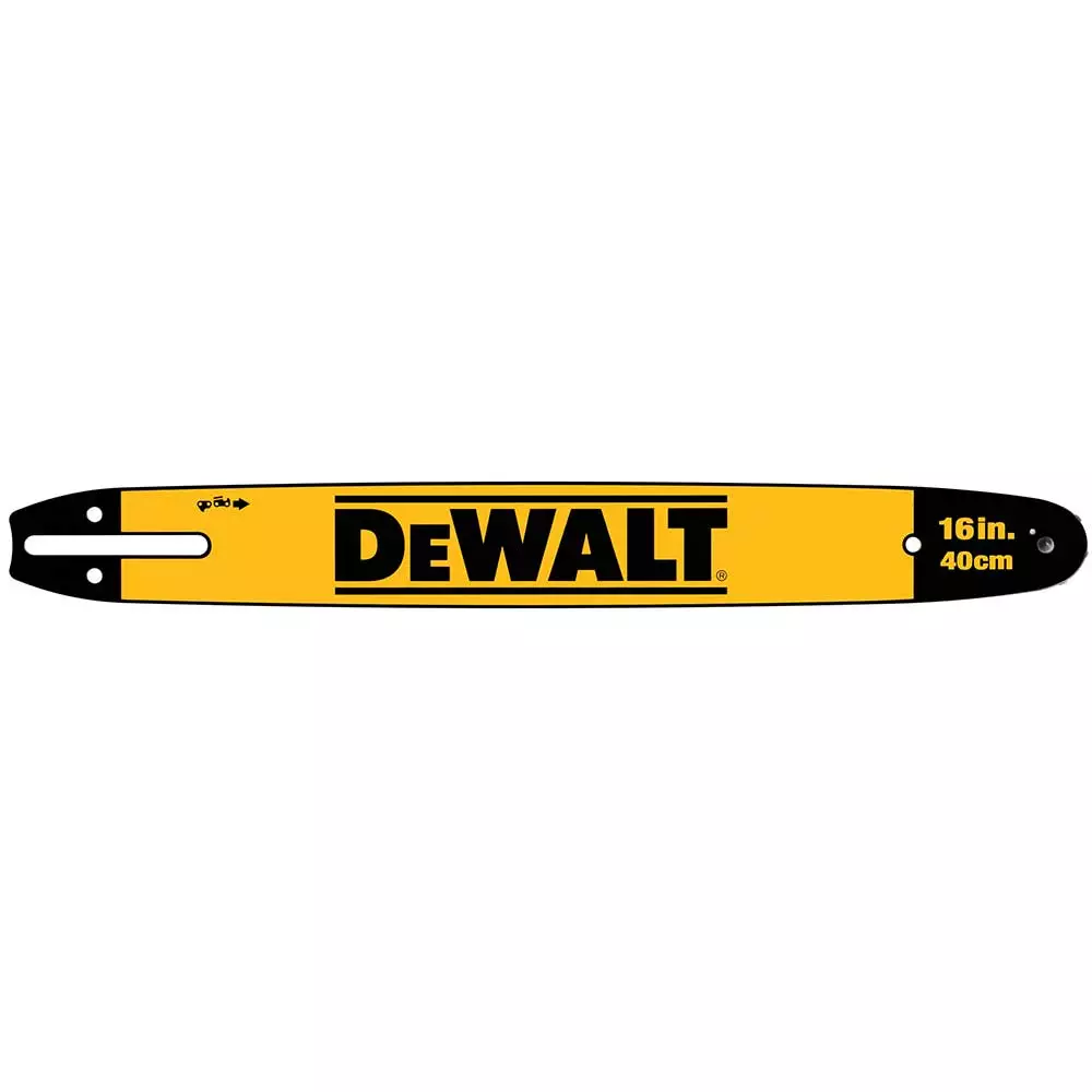 DeWALT DWZCSB16 16" Chainsaw Replacement Bar For 60V DeWALT Chainsaws 3 DeWALT DWZCSB16 16" Chainsaw Replacement Bar For 60V DeWALT Chainsaws