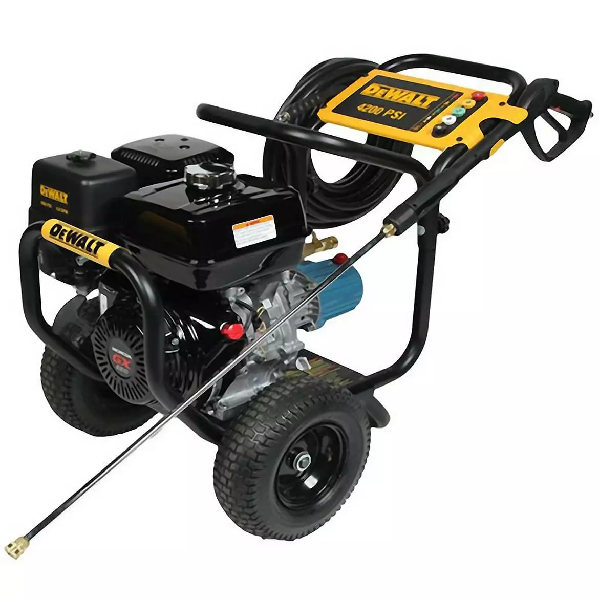 DeWALT DXPW60605 4,200-Psi 4.0-Gpm Cold Water Gas Commercial Pressure Washer Lawn & Outdoor Power 3 DeWALT DXPW60605 4,200-Psi 4.0-Gpm Cold Water Gas Commercial Pressure Washer Lawn & Outdoor Power