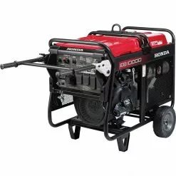 Gasoline Generators Honda EB10000AG 10000W 120/240V Gasoline Industrial Generator W/ CO-MINDER