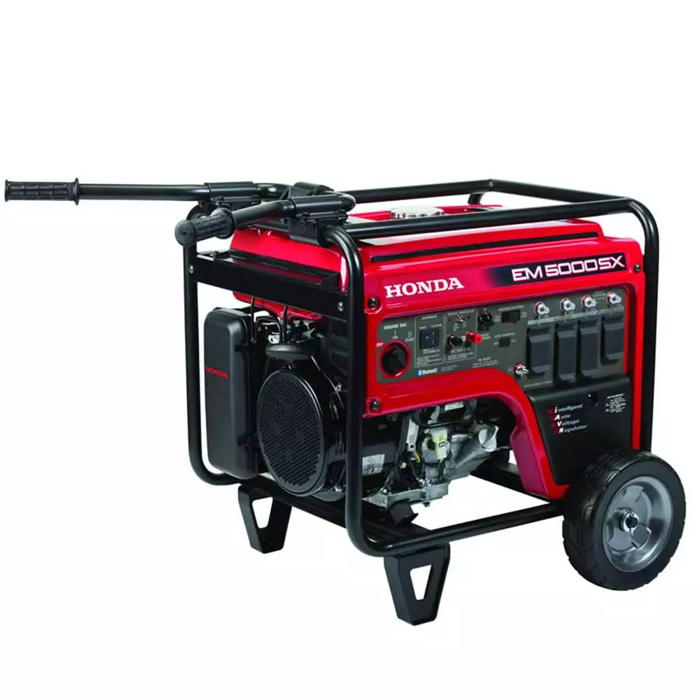 Honda EM5000SXK3AN 5000W 120/240V Electric Start Generator W/CO-MINDER Bluetooth 6 Honda EM5000SXK3AN 5000W 120/240V Electric Start Generator W/CO-MINDER Bluetooth