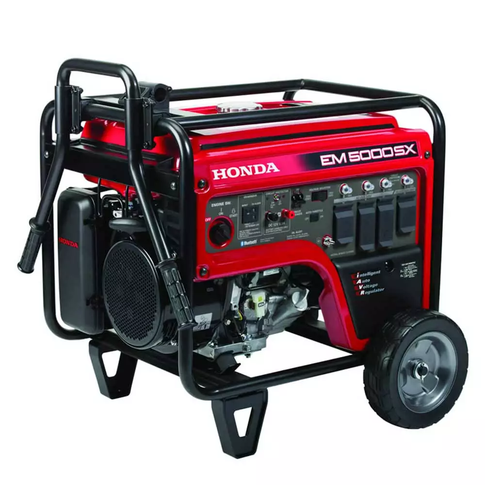 Honda EM5000SXK3AN 5000W 120/240V Electric Start Generator W/CO-MINDER Bluetooth 7 Honda EM5000SXK3AN 5000W 120/240V Electric Start Generator W/CO-MINDER Bluetooth