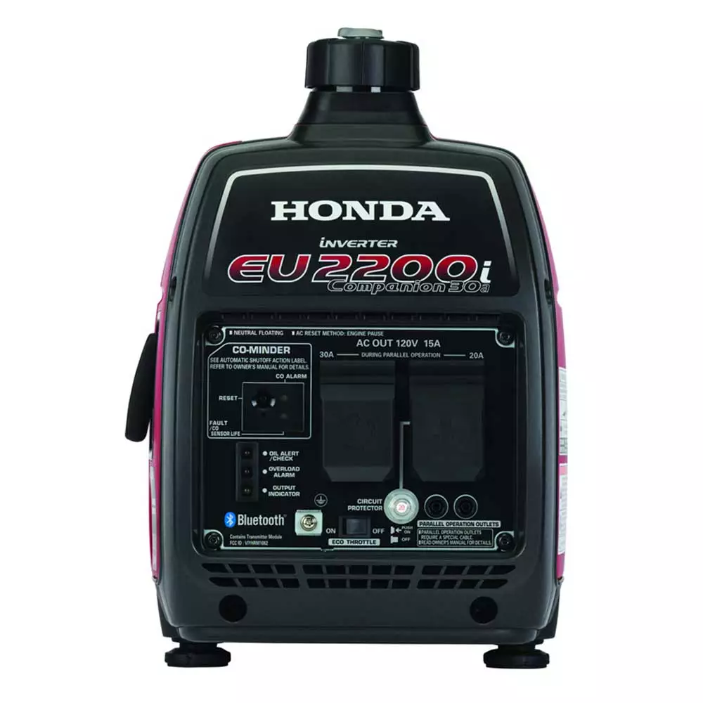 Honda EU2200ITAN1 2200W 120V Super Quiet Inverter Companion Generator W/COMINDER 4 Honda EU2200ITAN1 2200W 120V Super Quiet Inverter Companion Generator W/COMINDER