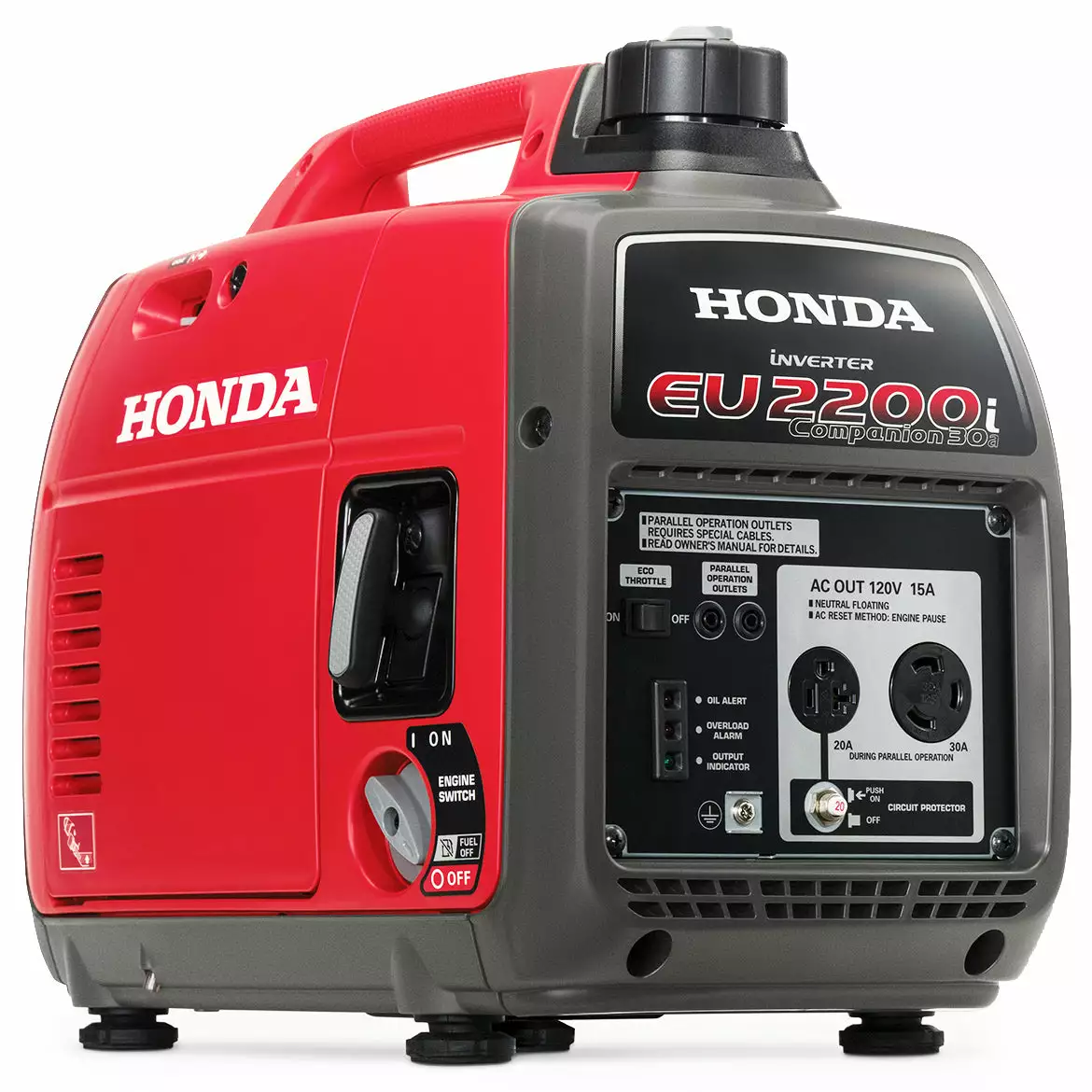 Honda EU2200i-PKIT 2,200-Watt 120V EU22000i And EU2200ic Companion Parallel Combo Kit Gasoline Generators 6 Honda EU2200i-PKIT 2,200-Watt 120V EU22000i And EU2200ic Companion Parallel Combo Kit Gasoline Generators