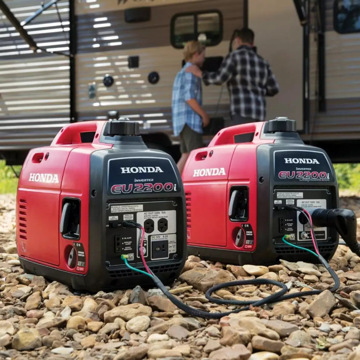 Honda EU2200i-PKIT 2,200-Watt 120V EU22000i And EU2200ic Companion Parallel Combo Kit Gasoline Generators 4 Honda EU2200i-PKIT 2,200-Watt 120V EU22000i And EU2200ic Companion Parallel Combo Kit Gasoline Generators