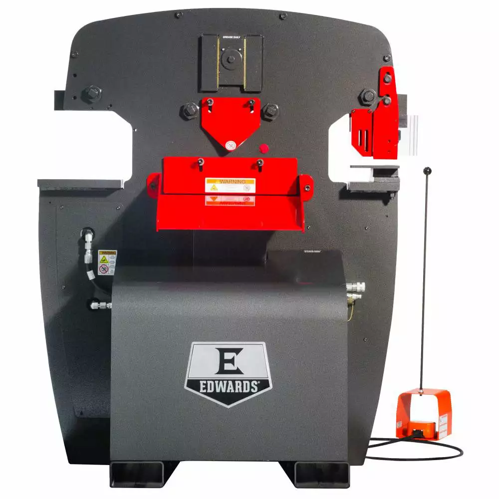 Tools & Equipment Edwards IW55-1P230-AC500 230V 55 Ton 1 Phase Ironworker W/ PowerLink System 6 Tools & Equipment Edwards IW55-1P230-AC500 230V 55 Ton 1 Phase Ironworker W/ PowerLink System