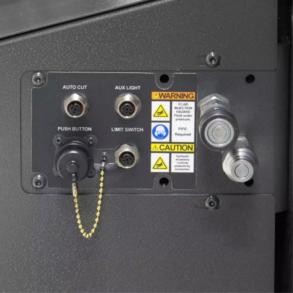 Tools & Equipment Edwards IW55-1P230-AC500 230V 55 Ton 1 Phase Ironworker W/ PowerLink System 7 Tools & Equipment Edwards IW55-1P230-AC500 230V 55 Ton 1 Phase Ironworker W/ PowerLink System